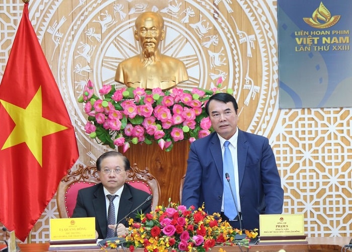 Phó Chủ tịch tỉnh Lâm Đồng chia sẻ về Liên hoan phim Việt Nam lần thứ 23 diễn ra tại Đà Lạt.