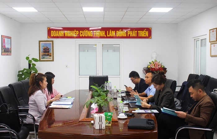 Lãnh đạo Tập đoàn Protus làm việc với từng doanh nghiệp Lâm Đồng.