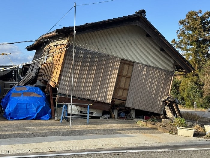 tàn phá của động đất tại Nhật Bản