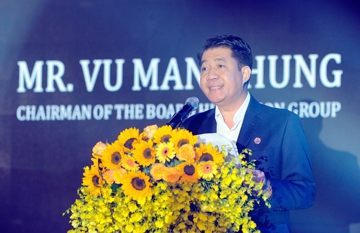 Chủ tịch HĐQT Tập đoàn Hùng Nhơn Vũ Mạnh Hùng.
