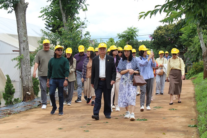 APO khảo sát dự án công ty Viên Sơn. 