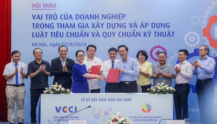 VCCI và STAMEQ bắt tay hỗ trợ doanh nghiệp