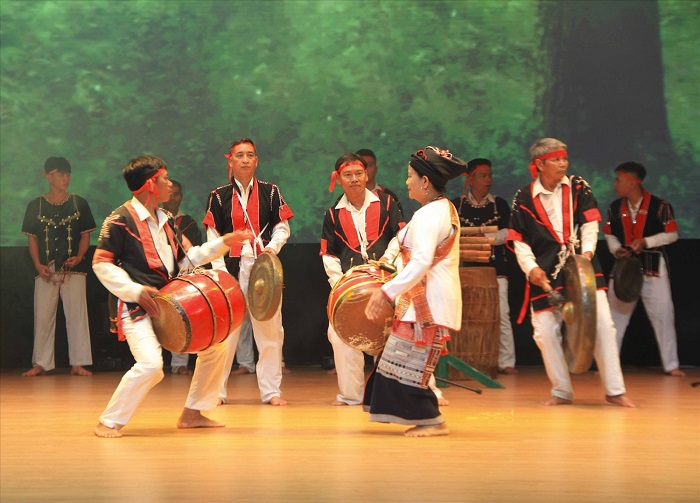 trống K’toong Chăm H’roi Vân Canh