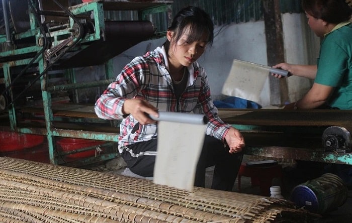 Bánh tráng làng Tày