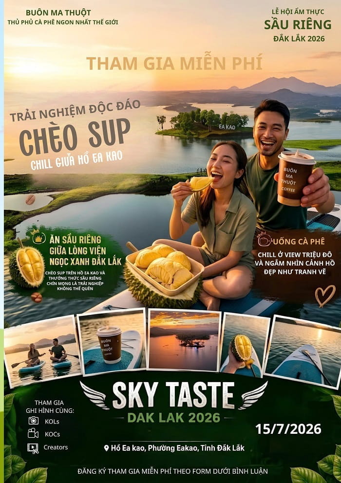 Lễ hội ẩm thực sầu riêng Đắk Lắk
